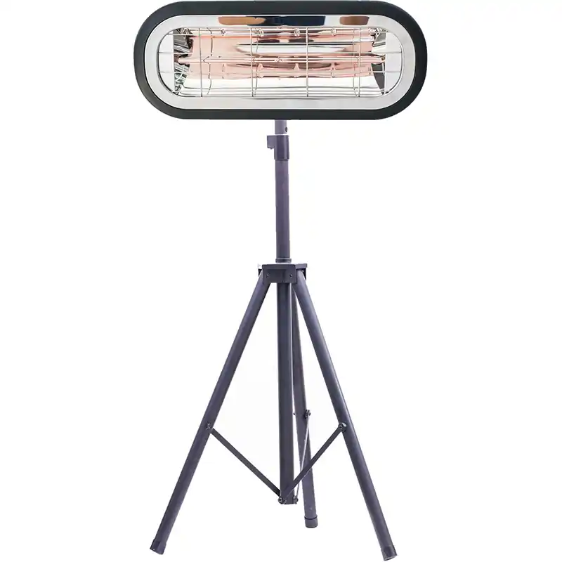Hanover 16.5″ Electric Halogen Lamp with Tripod Crafted