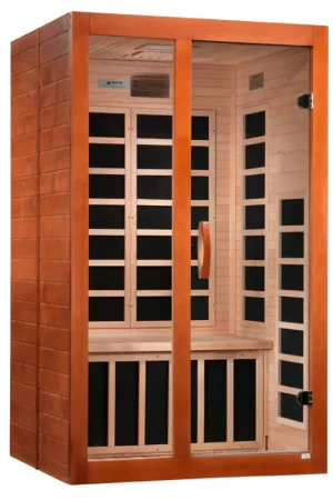 Last Chance Dynamic Santiago Elite 2-Person Ultra Low EMF FAR Infrared Sauna