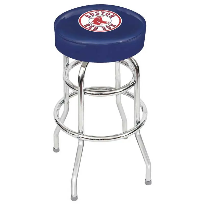 Genuine Imperial Boston Red Sox Chrome Bar Stool