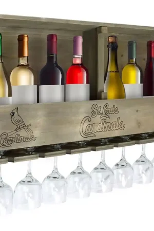 Secure Checkout Imperial St Louis Cardinals Reclaimed Bar Rack