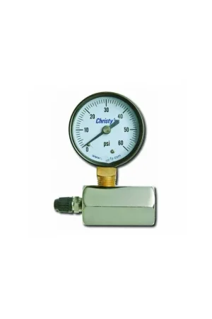 T. Christy TG.A.60.20 TG60 0-60 Gas Test Gauge One Day Deal