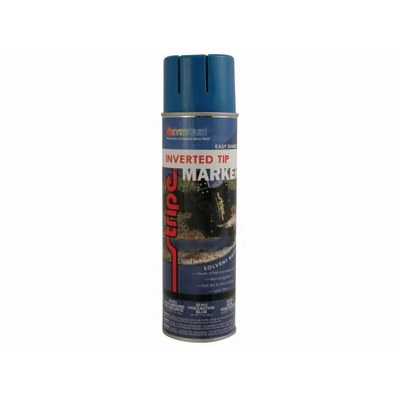 Best Seller Super-Pro 20-953 Precaution Blue Inverted Tip Solvent 17oz Can