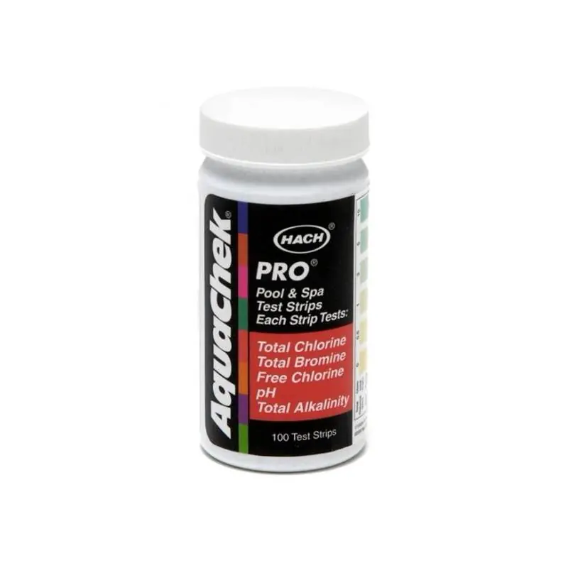 Top Pick Hach 511710 AquaChek Pro 5-In-1 Test Strip 100 Count Bottle