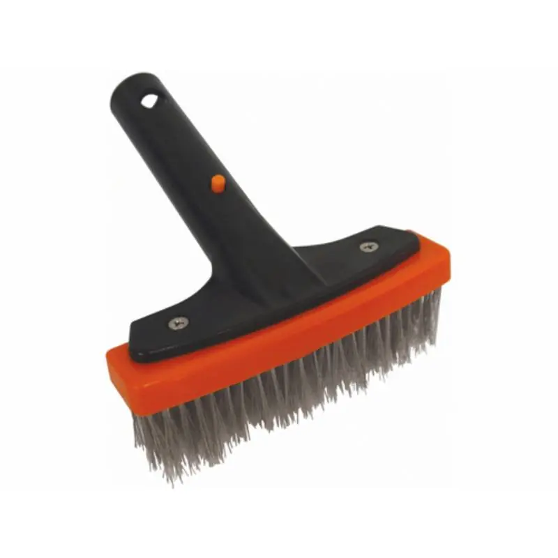 PoolStyle PS860 5.5″ Supreme Series Stainless Steel Bristle Algae Brush Grab Now