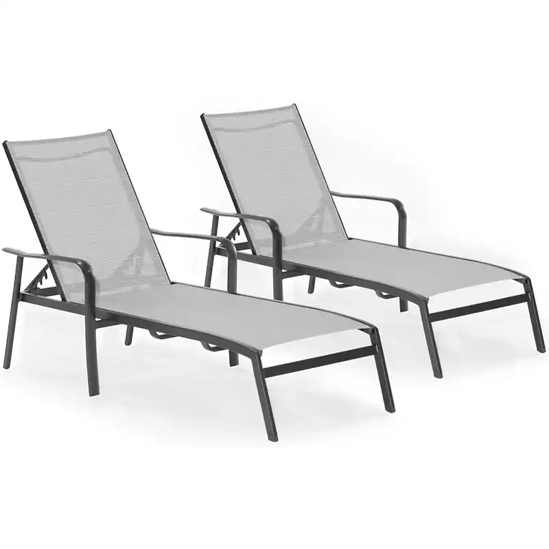 Instant Buy Hanover Foxhill 2 Piece Chaise Lounge Chair Set