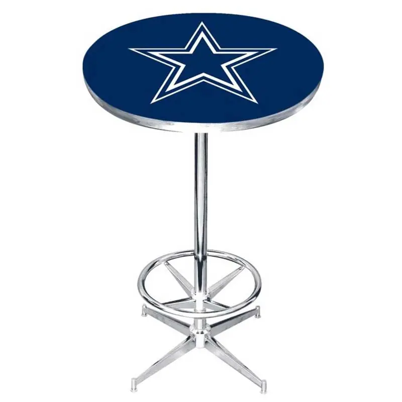 Imperial Dallas Cowboys Chrome Pub Table Latest