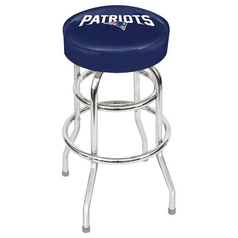 Reduced Price Imperial New England Patriots Chrome Bar Stool