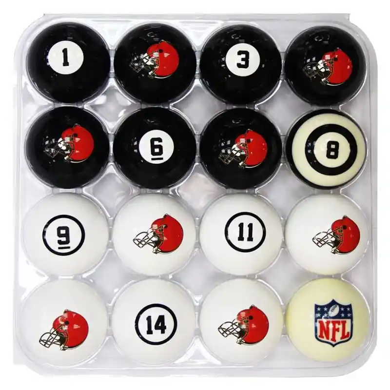 One Day Deal Imperial Cleveland Browns Billard Balls Set