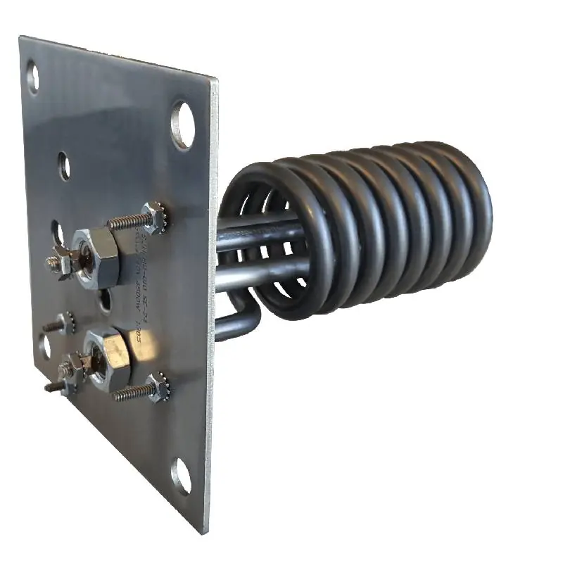 Hydro-Quip 12-0011F-K 4.5KW Titanium Flange and Coil Heater Element Premium