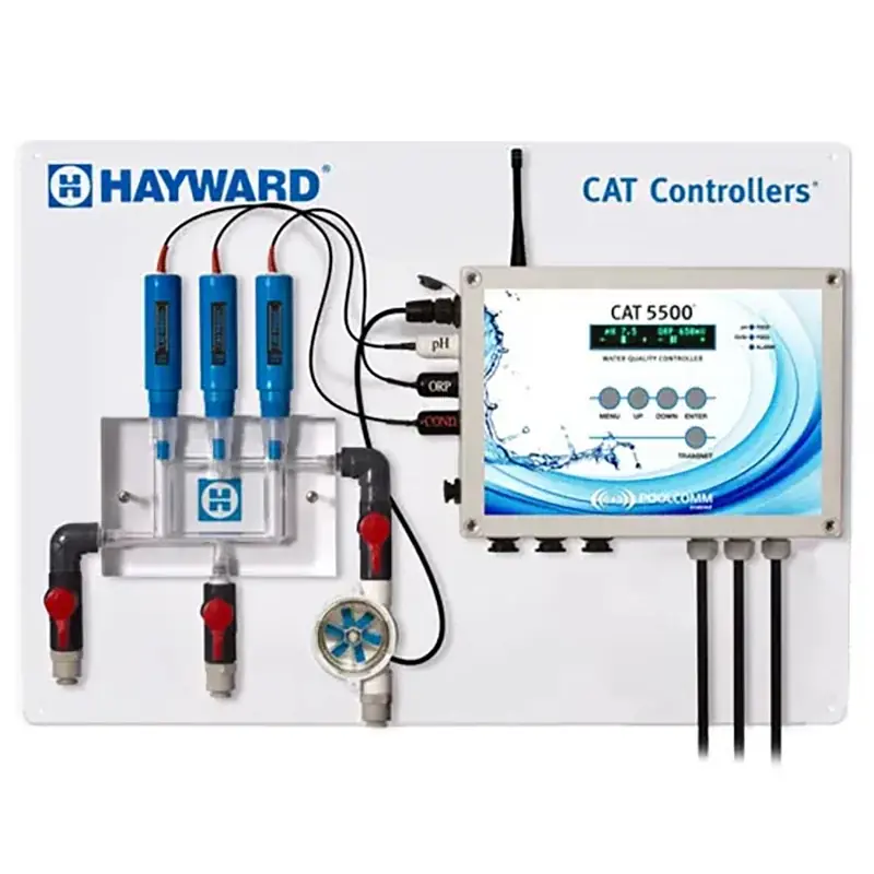 Hayward CAT 5500 Professional Commercial Wireless Cellular Water Chemistry Controller Package Trusted Brand