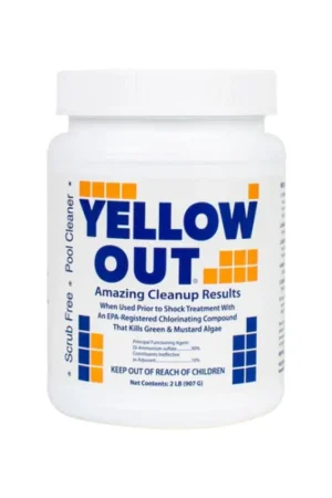 High Quality Coral Seas Yellow Out Pool Cleaner, 2 Lbs