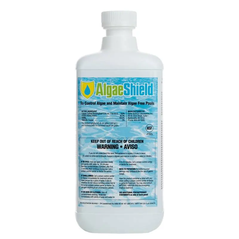 Earth Science Laboratories 90132 Algaeshield 1 Quart Bottle While Supplies Last