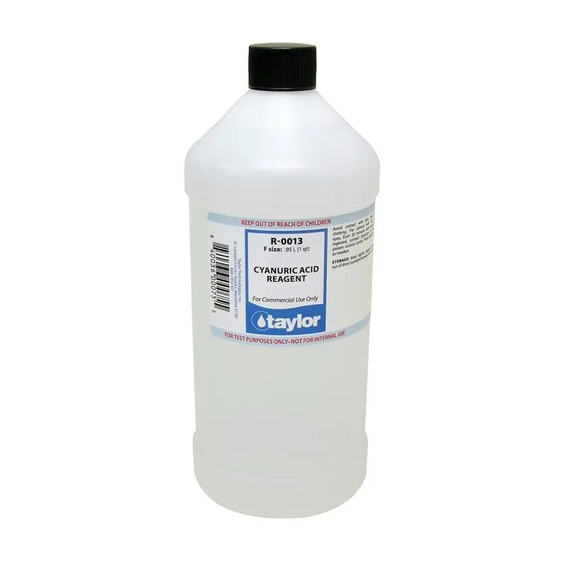 Taylor Technologies R-0013-F Cyanuric Acid Reagent 32oz Bottle Latest