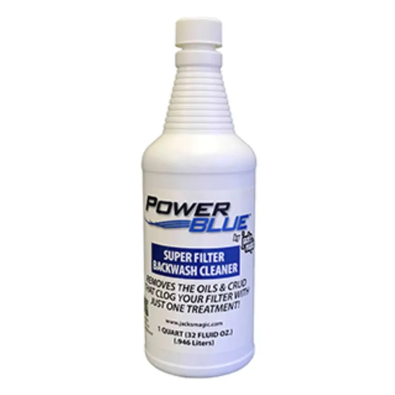 Buy Today Jack’s Magic JMPBBACKWASH032 1 Quart Power Blue Filter Backwash