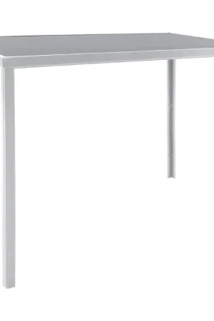 Clearance Hanover Naples Aluminum Glass Bar Table