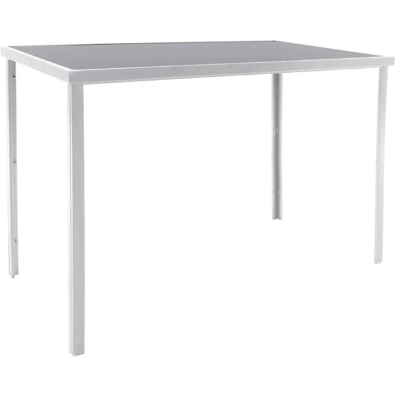 Clearance Hanover Naples Aluminum Glass Bar Table