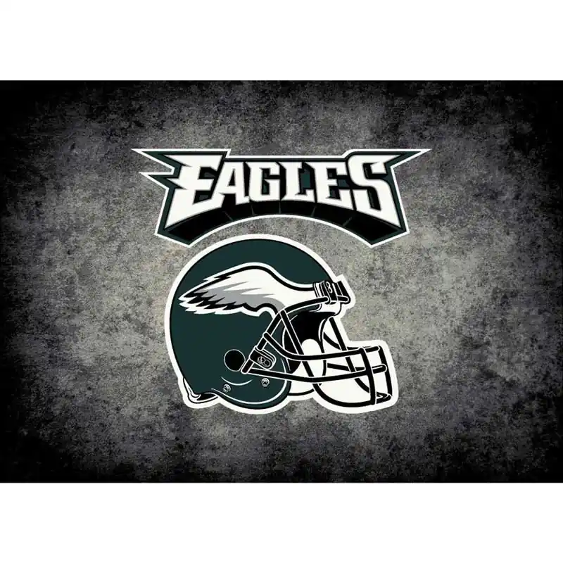 Genuine Imperial Philadelphia Eagles 4′ x 6′ Distressed Rug