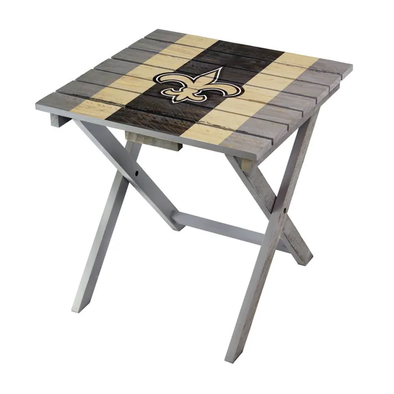 Imperial New Orleans Saints Adirondack Folding Table Fast Shipping
