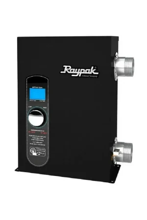 Exclusive Offer Raypak 17121 E3T Electric Digital Pool and Spa Heater, 18K BTUs, 5.5 kW