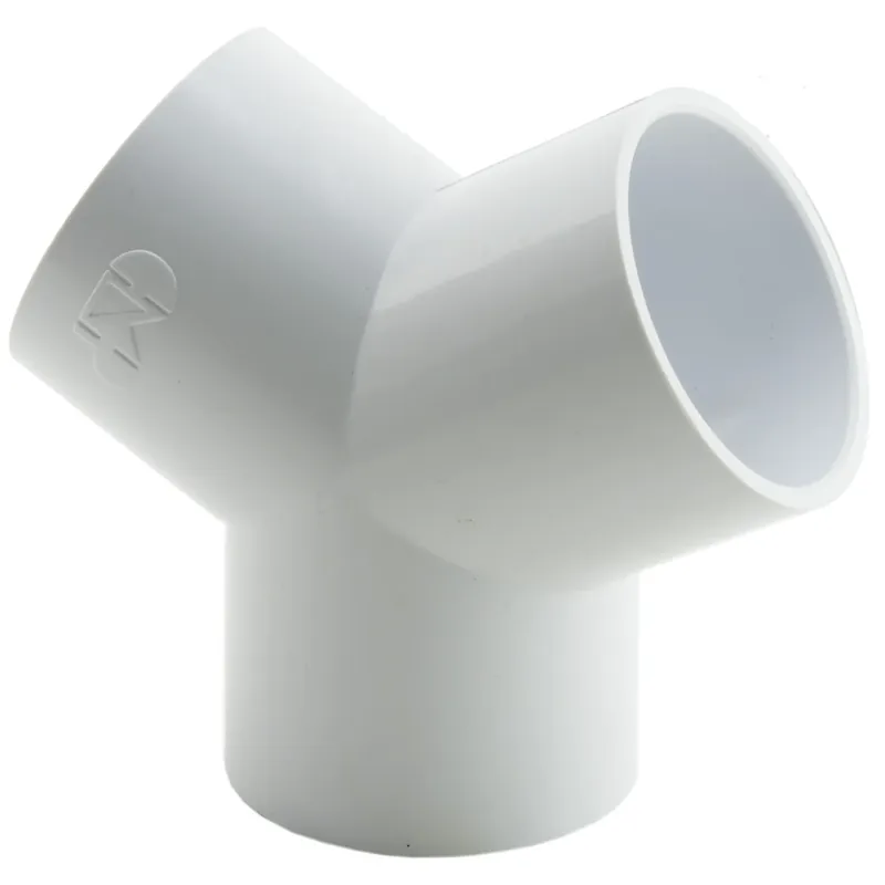 PVC Wye 120° - 2" SS x 2" SS x 2" SS Super Sale