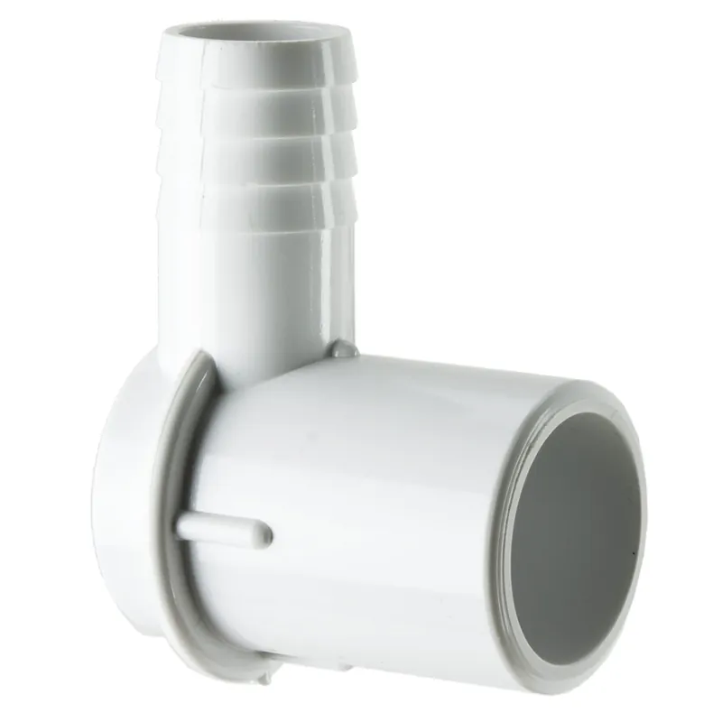 Direct From Factory PVC Adapter Elbow - ¾"SS/1"SP x ¾" Barb