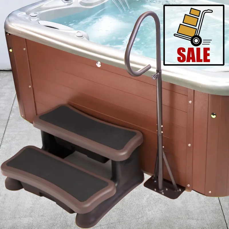 Shop Now Hot Tub Handrail / Spa Railing