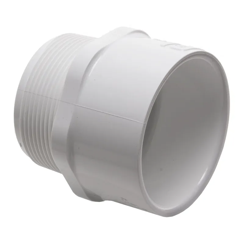 PVC Male Adapter 1.5" MPT x SS Luxury