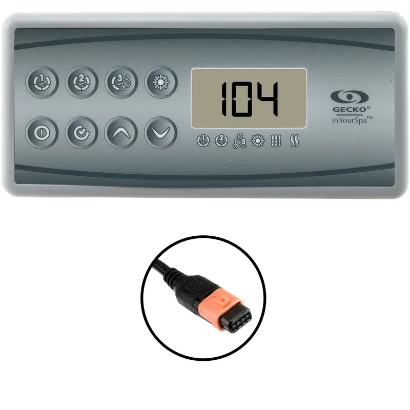 Gecko in.k8 7"W Topside Keypad Buy Direct