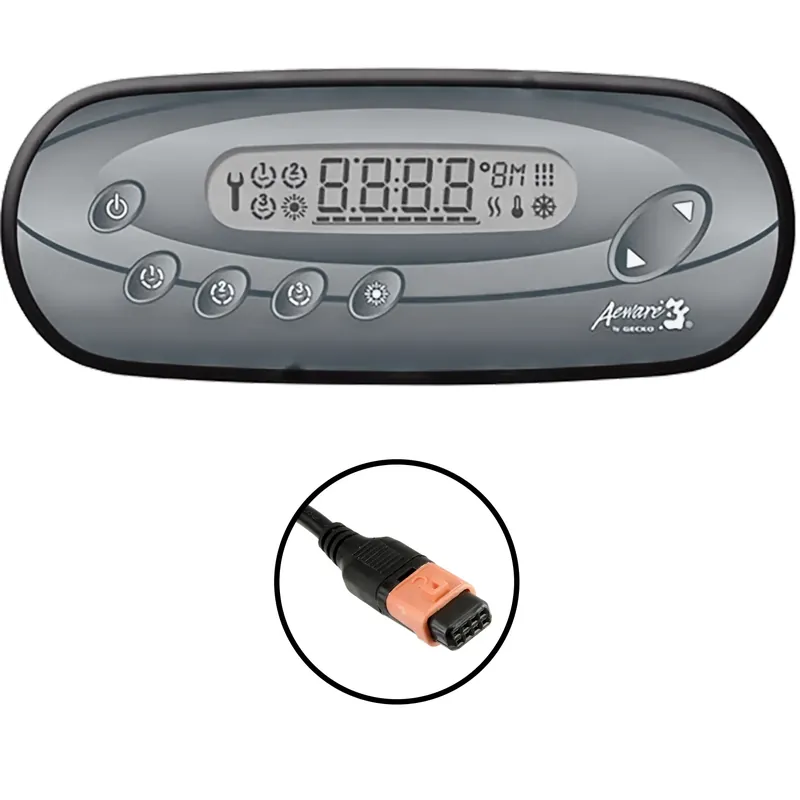 High Quality Gecko in.k450 7"W Topside Keypad