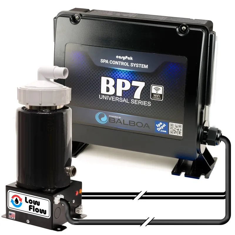 easyPak Powered by Balboa BP7 Pre-Configured Spa Control: Low Flow HydroQuip Heater Limited Time