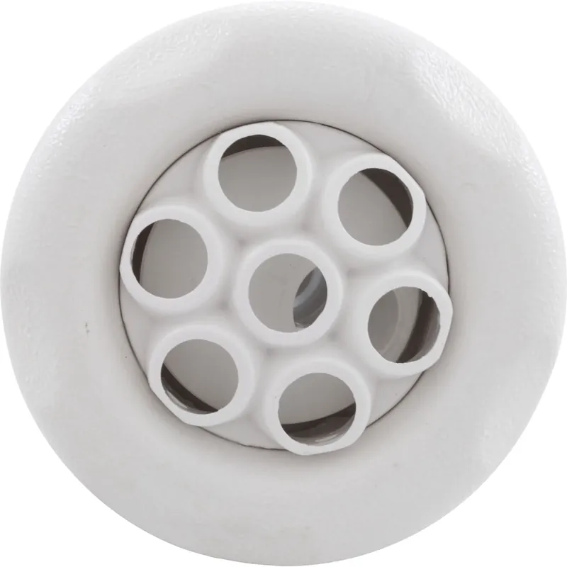 Professional Grade Jet Intl, WW Poly Storm,3-3/8"fd,Massage,Txt Scal,White