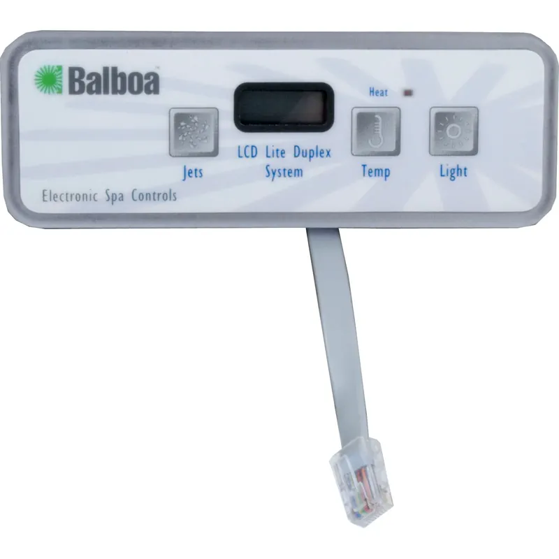 Trusted Brand Topside, Balboa Water Group Lite Duplex Digital, P1, Lt, LCD