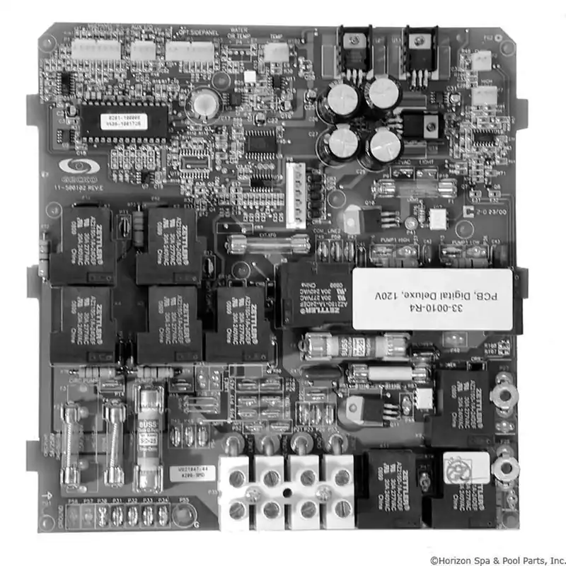 PCB, Hydro-Quip, Deluxe Series, 115v, Rev.5, Prior 5/03 Price Cut