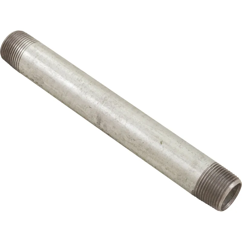 Limited Offer Nipple, Galvanized, 8" x 3/4" Male Pipe Thread