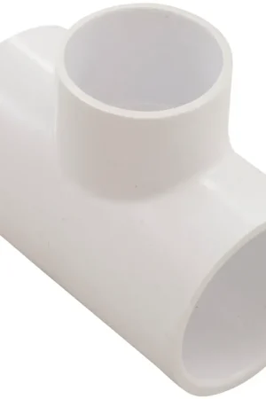 Tee, Reducer, Lasco, 2"s x 2"s x 1-1/2"s, PVC, White Today Only
