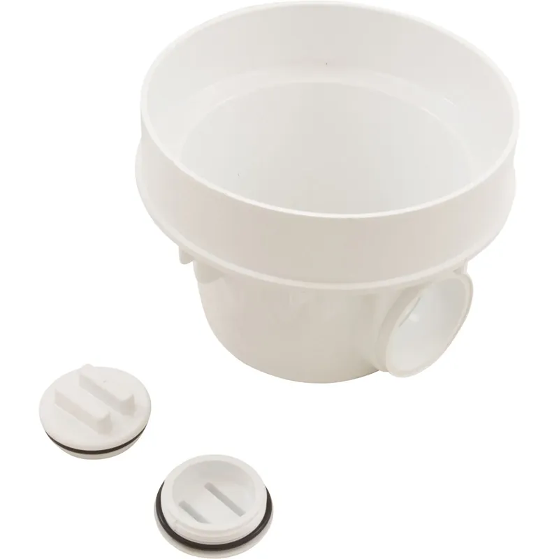 Affordable Sump Body, Waterway, 8" Round, 2" Slip x 2" Slip