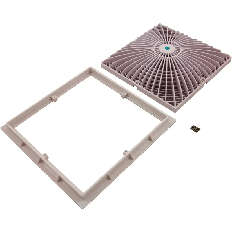 Big Sale Cover, Aquastar MoFlo, 12" Square, w/ Frame, White