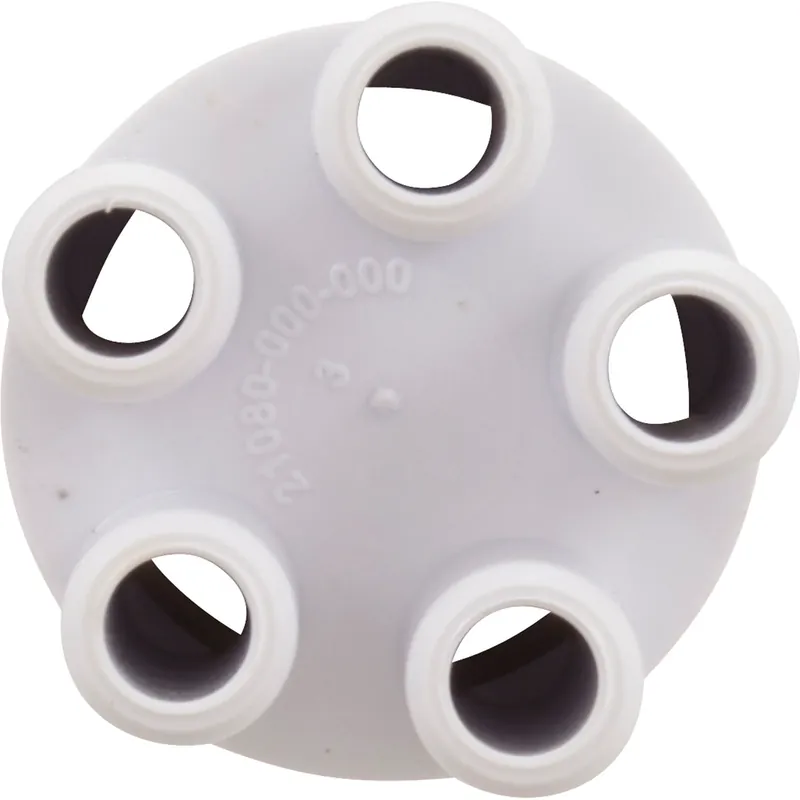 Budget Barb Manifold, 1"Spigot x 3/8"Smooth Barb, 5 Port