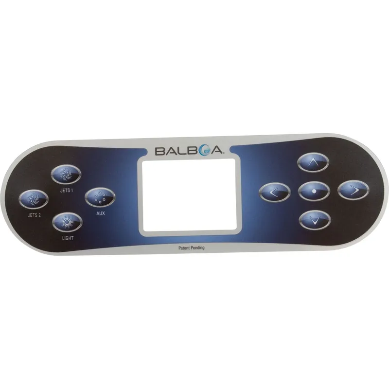 Brand New Overlay, Balboa Water Group, TP800, Jet1/Jet2/Light/Aux