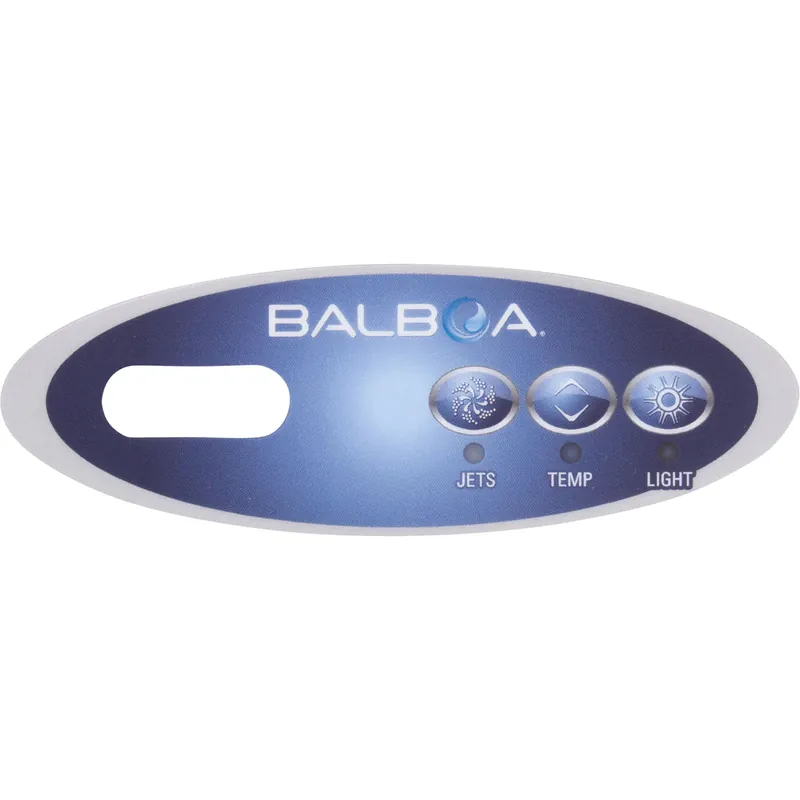 Overlay, Balboa Water Group Duplex Mini Oval, Jet/Light, LCD New Arrival
