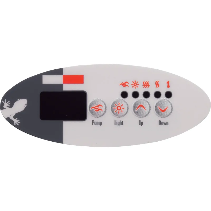 Overlay, Gecko TSC-9-GE1, 4 Button, P1, Light Buy Today