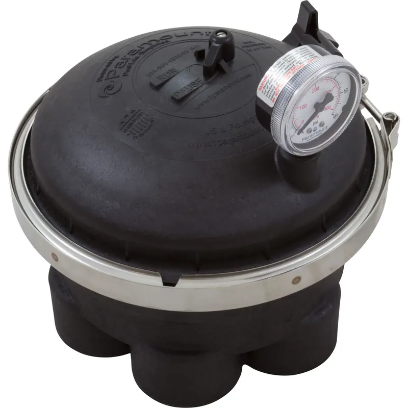 While Supplies Last Water Valve, Paramount, 6 Port, 2", Black