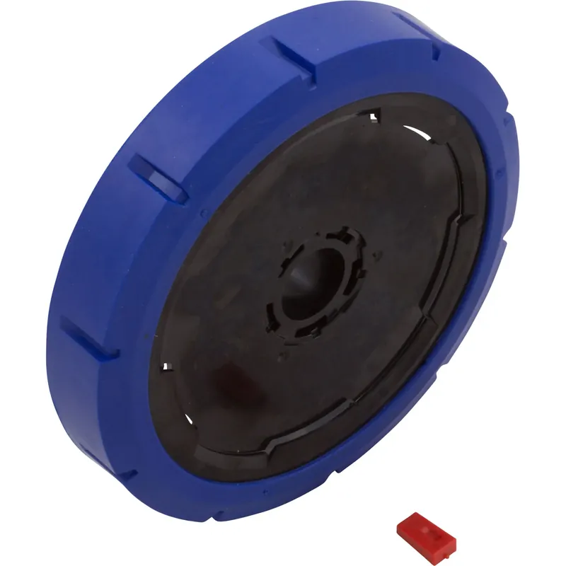 Wheel Rim and Tire, Hayward AquaVac 500, Black/Blue Super Sale