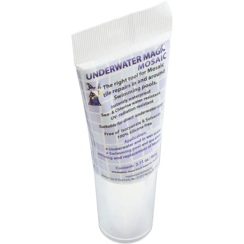 Sealant, Underwater Magic Mosaic,Single, 2.1 oz Tube, White Clearance