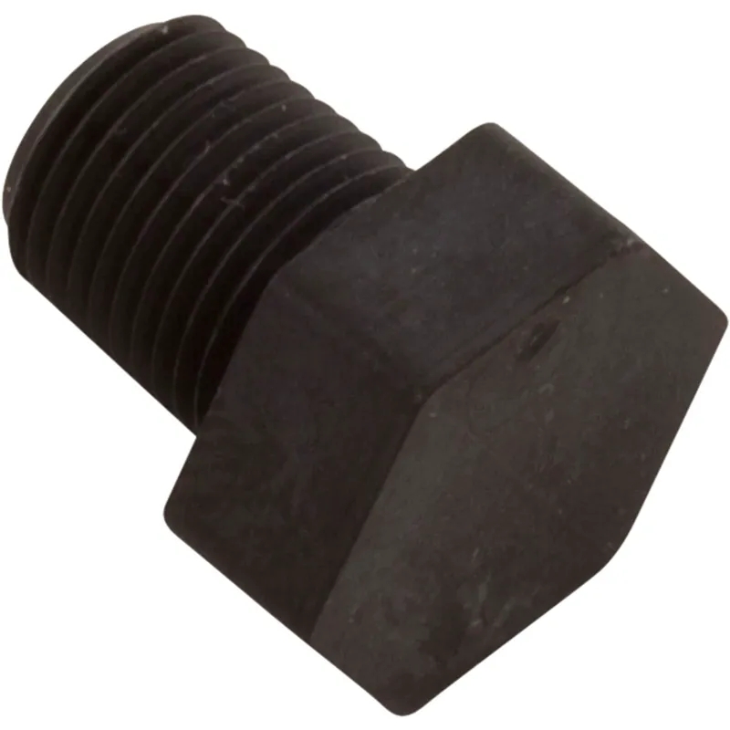 Hassle-Free Returns Plug, A&M, 1/8" Male Pipe Thread, Polypropylene
