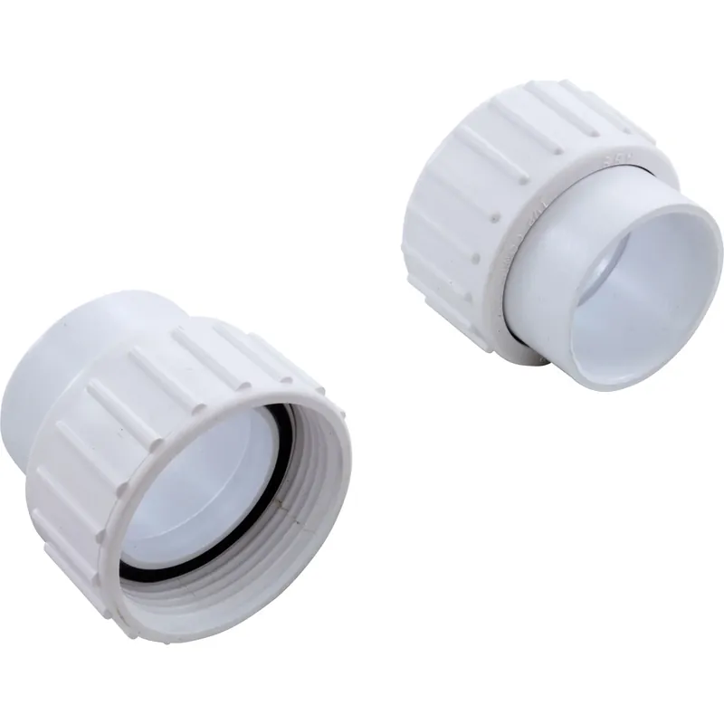 Pump Union, AquaFlo, 1-1/2"fbt x 1-1/2"s, qty 2 Hassle-Free Returns