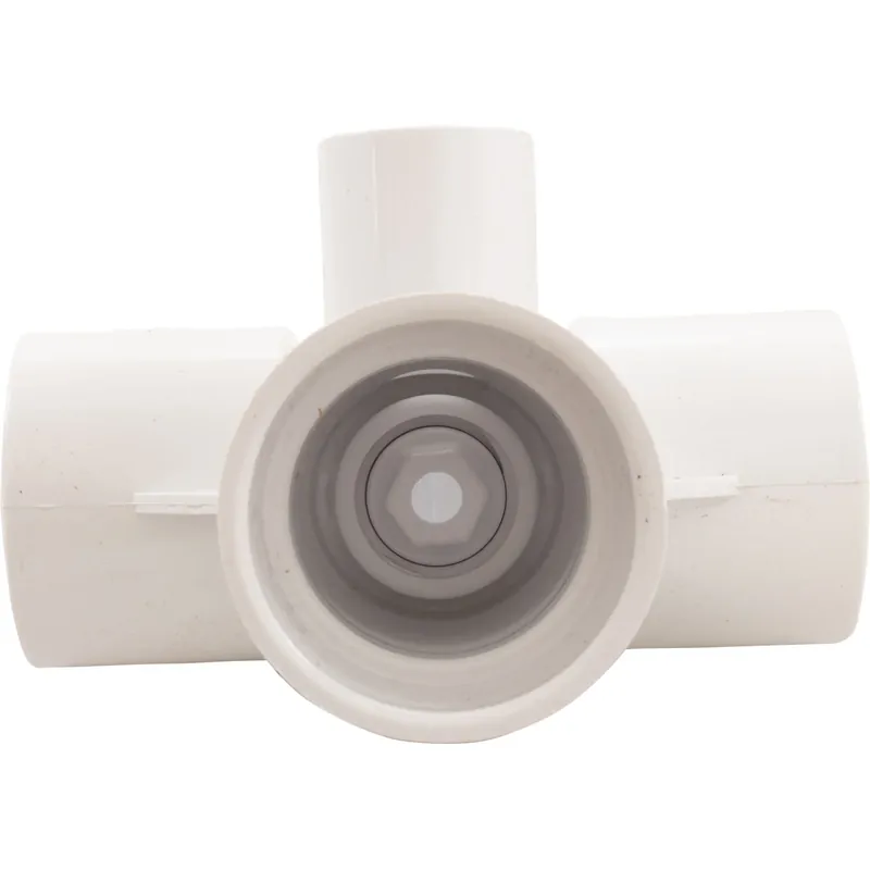 Double Tee 1 1/2"S Body Assy - White Seasonal Sale