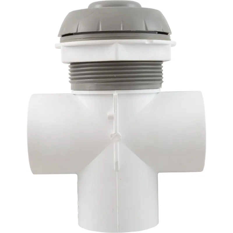 Genuine Diverter Valve, WW, 2", 2 Port, Top Mount, Notched, Gray