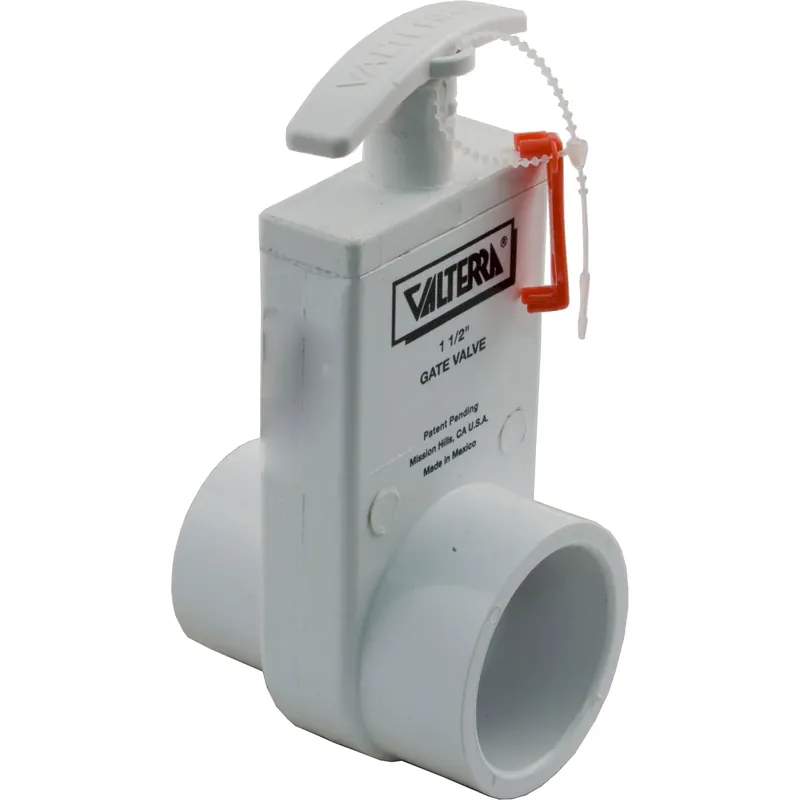 Last Chance Gate Valve, UniBody, Valterra, 1-1/2"s x 1-1/2"spg, 45psi