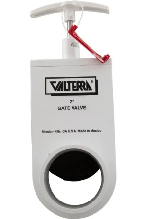 Gate Valve, UniBody, Valterra, 2" Slip x 2" Spigot, 40psi Limited Time